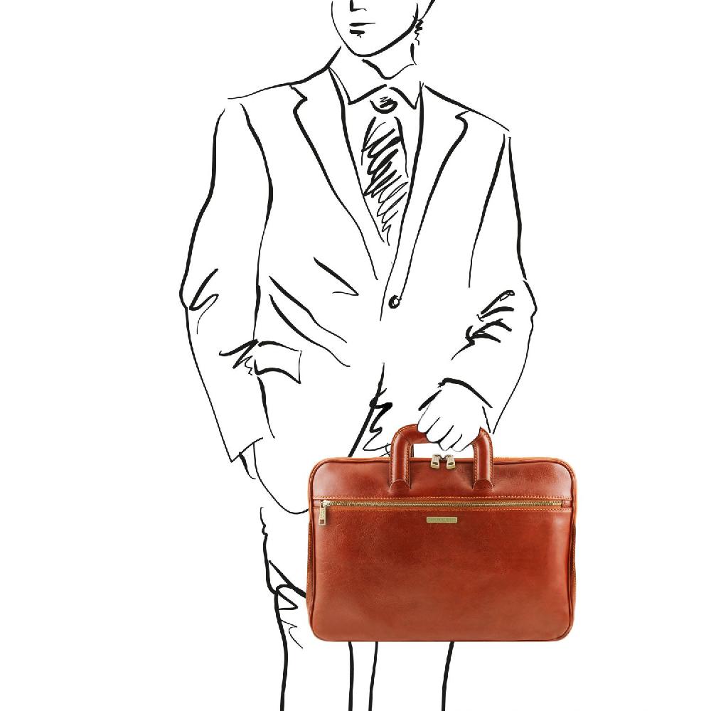 Tuscany Leather Cartella Portadocumenti in Pelle Offerta