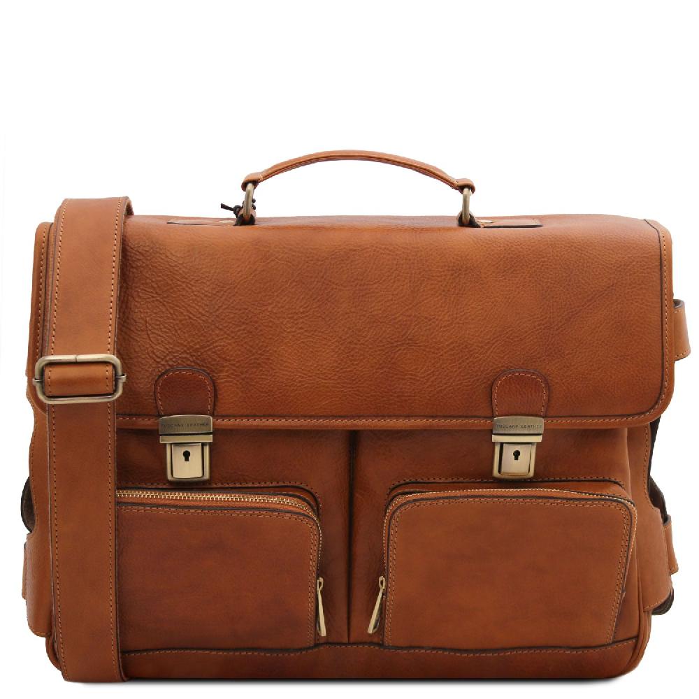 Tuscany Leather Borsa Multiscomparto da Lavoro TL SMART con Tasche Frontali in Pelle Online