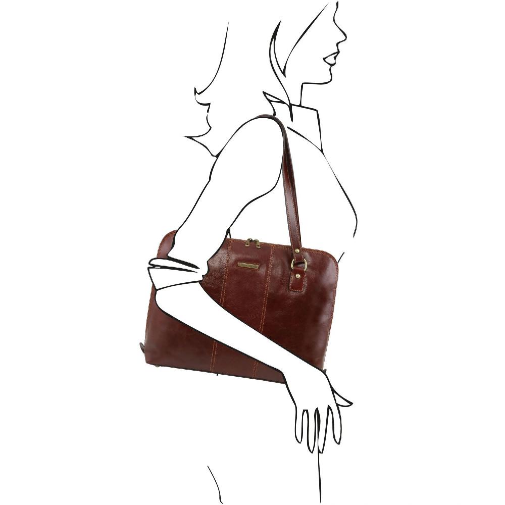 Tuscany Leather Esclusiva Borsa da Lavoro per Donna Moda