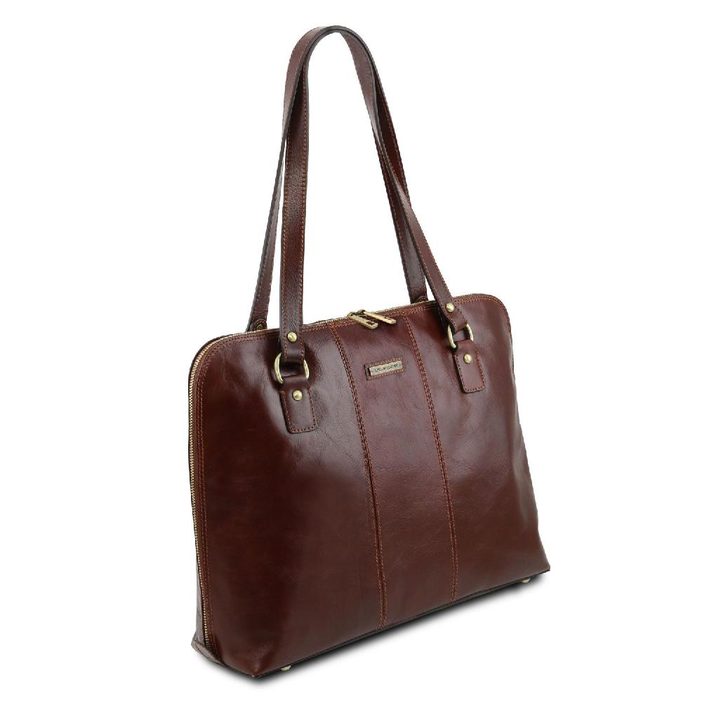 Tuscany Leather Esclusiva Borsa da Lavoro per Donna Moda