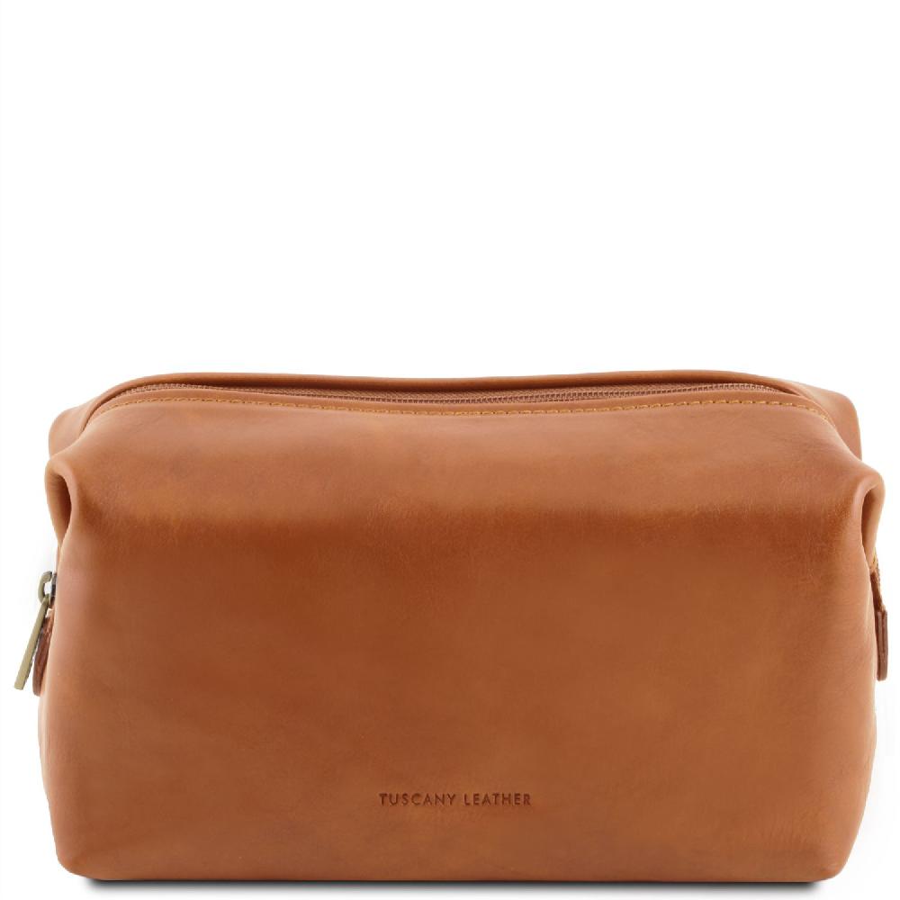 Tuscany Leather Beauty Case in Pelle - Misura Grande Vendite stagionali