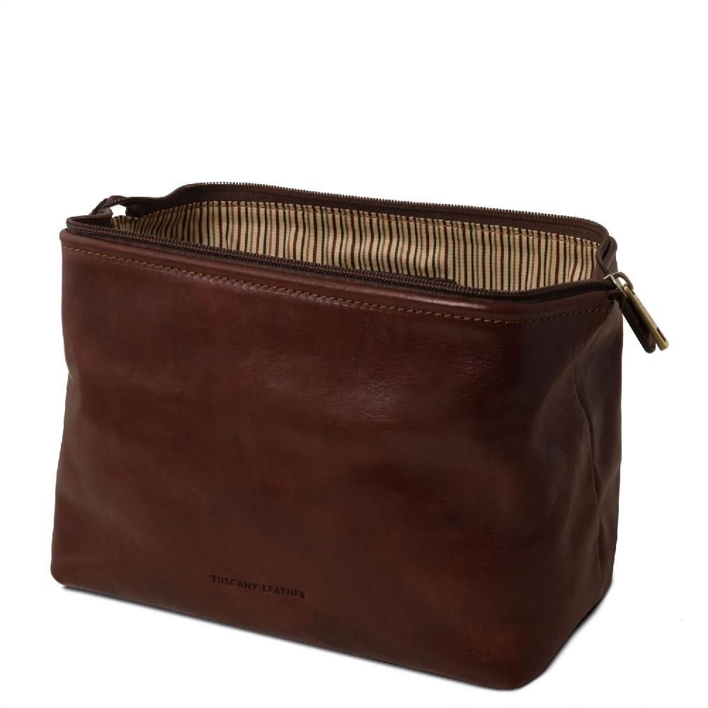 Tuscany Leather Beauty Case in Pelle - Misura Piccola Cyber Monday