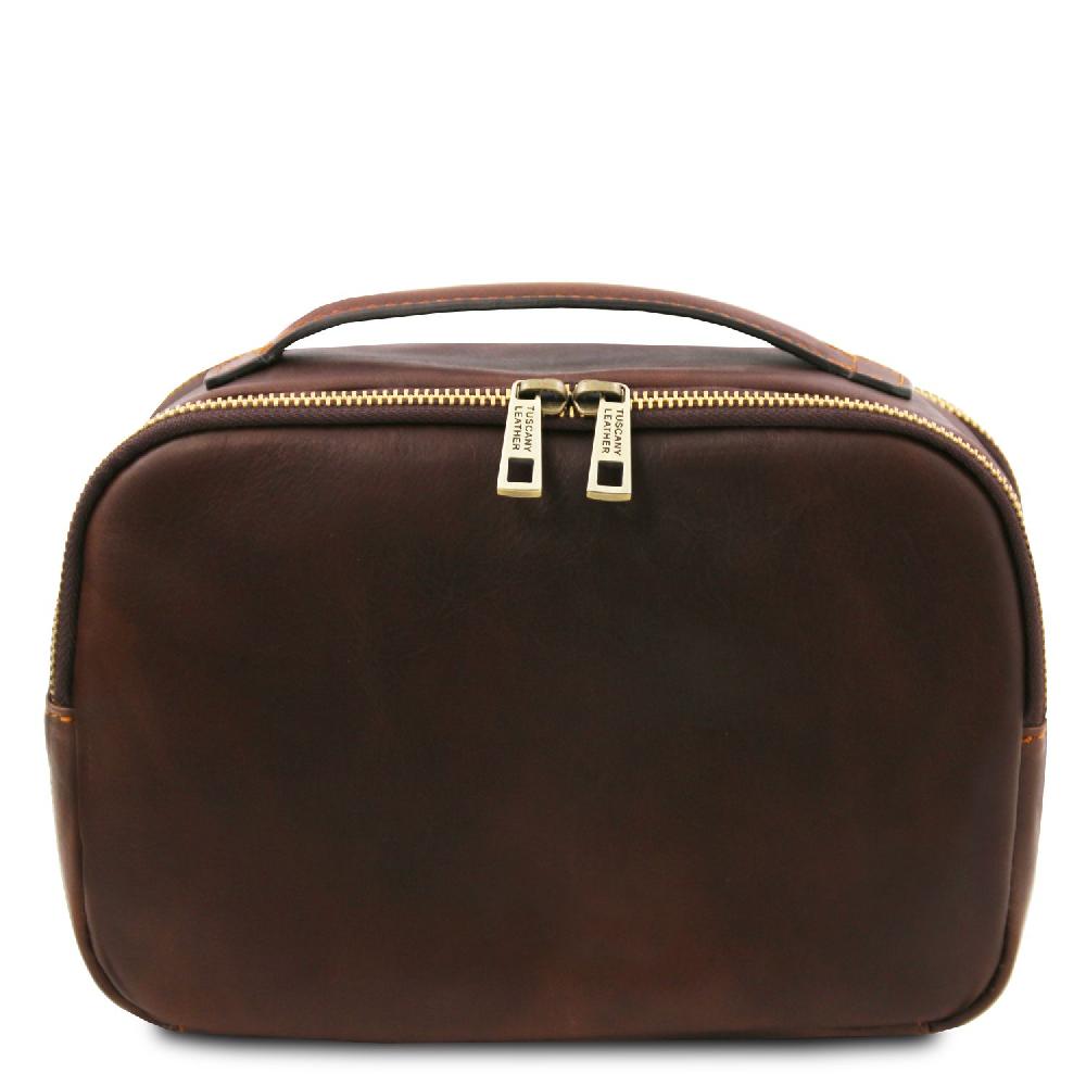 Tuscany Leather Beauty Case in Pelle Offerta per la Festa della Mamma