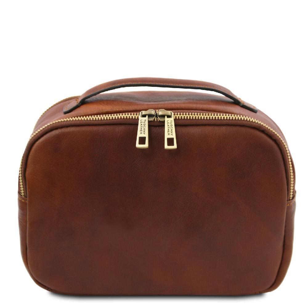 Tuscany Leather Beauty Case in Pelle Offerta Giorno del Papà