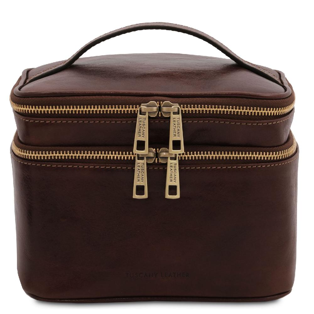 Tuscany Leather Beauty Case in Pelle Comprane uno, ottenene uno gratis