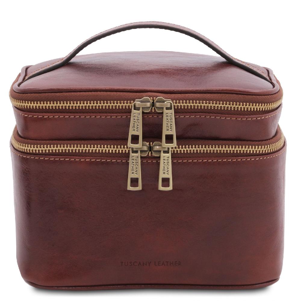 Tuscany Leather Beauty Case in Pelle Offerte giornaliere