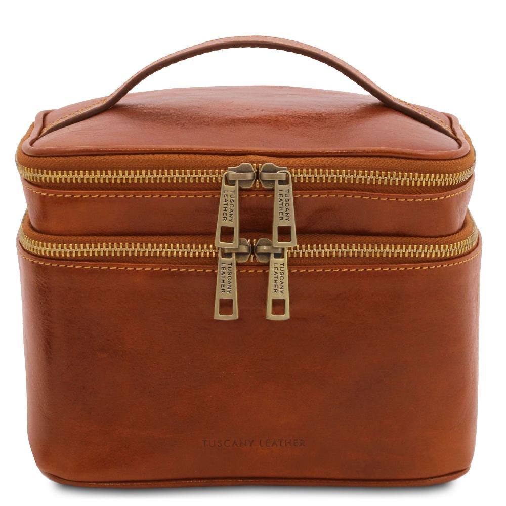 Tuscany Leather Beauty Case in Pelle Offerte speciali