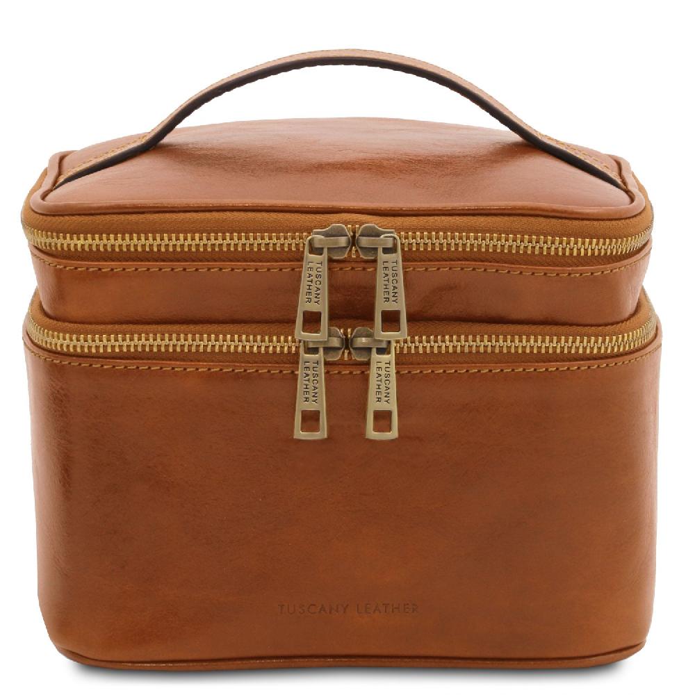 Tuscany Leather Beauty Case in Pelle Enormi risparmi