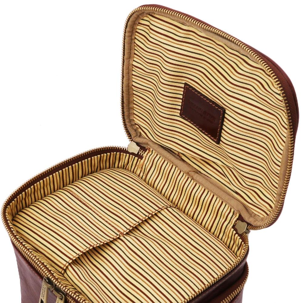 Tuscany Leather Beauty Case in Pelle Enormi risparmi