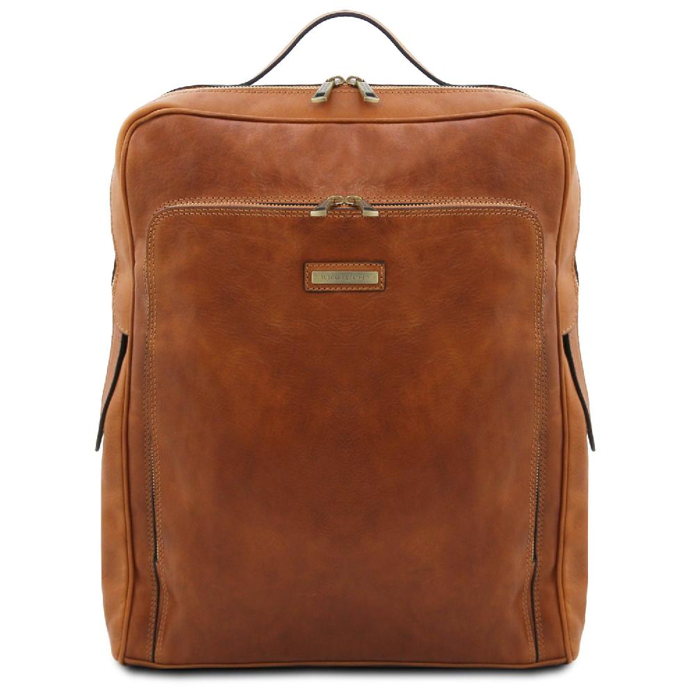Tuscany Leather Zaino Porta Computer in Pelle - Misura Grande Promozione temporanea