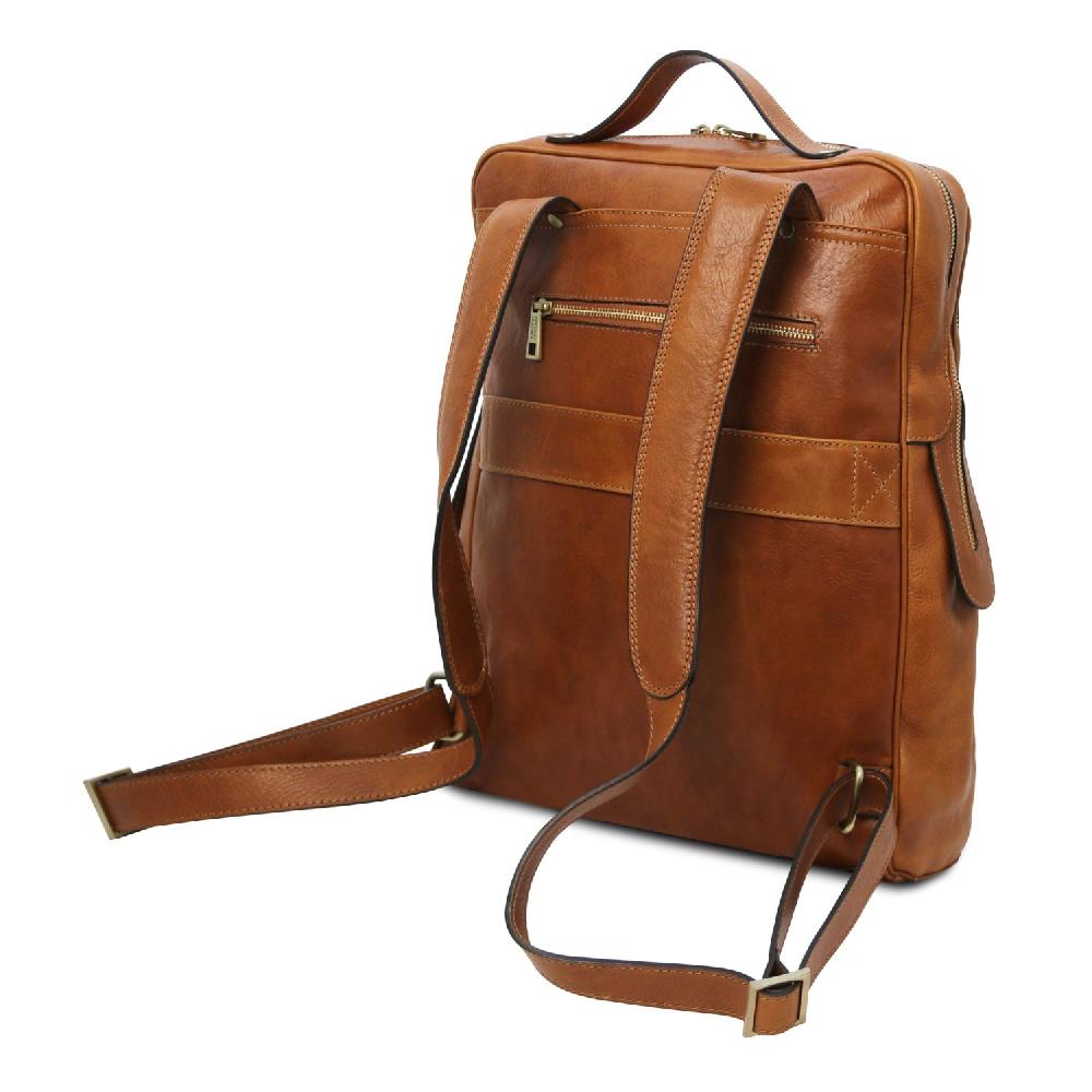 Tuscany Leather Zaino Porta Computer in Pelle - Misura Grande Promozione temporanea