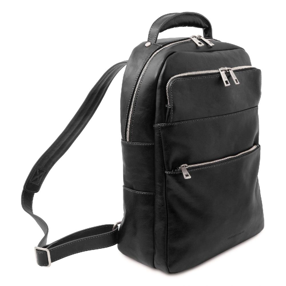 Tuscany Leather Zaino Porta Computer in Pelle Sostegno trimestrale