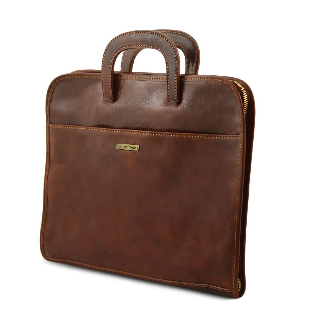 Tuscany Leather Cartella Portadocumenti in Pelle In Linea