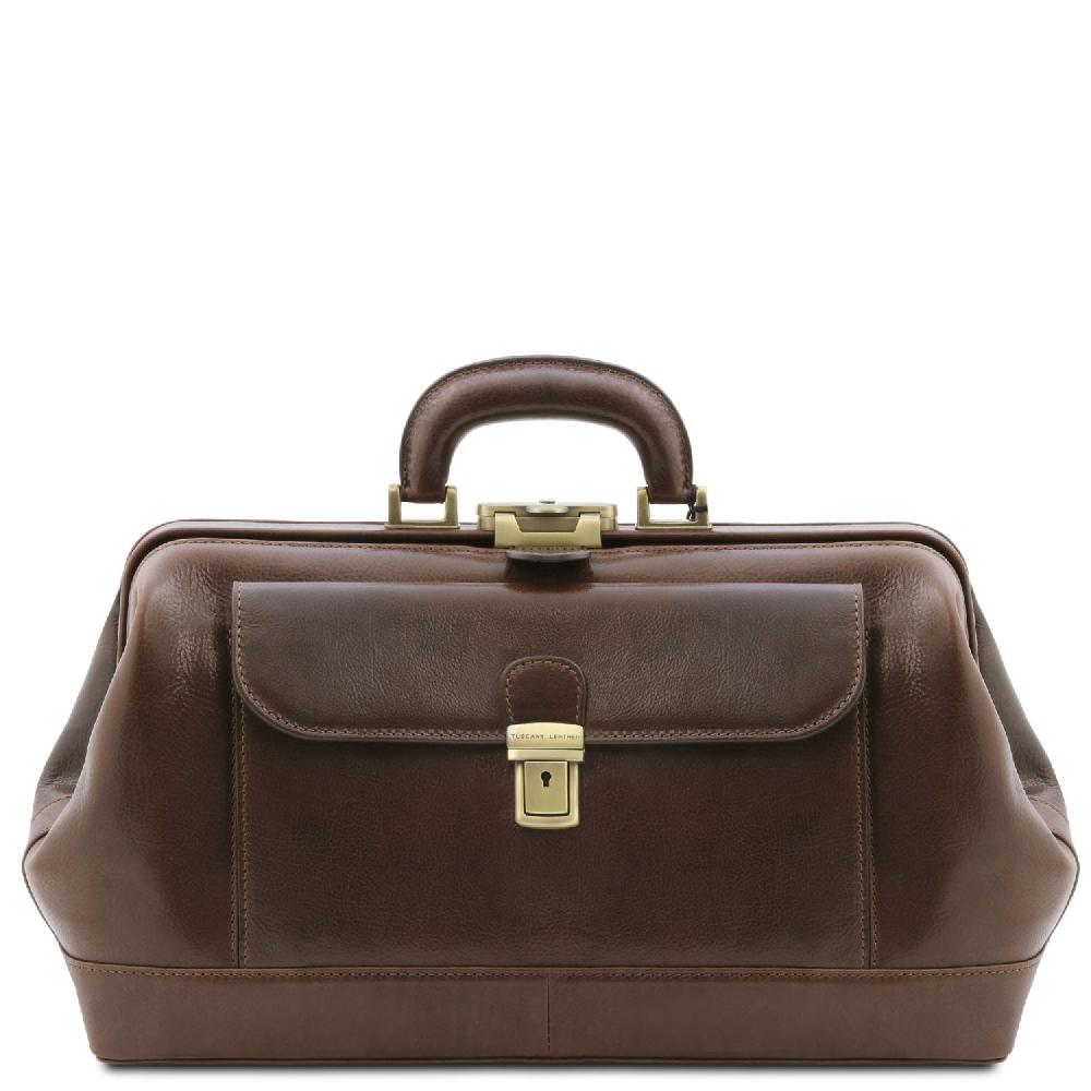 Tuscany Leather Esclusiva Borsa Medico in Pelle Spedizione Gratuita