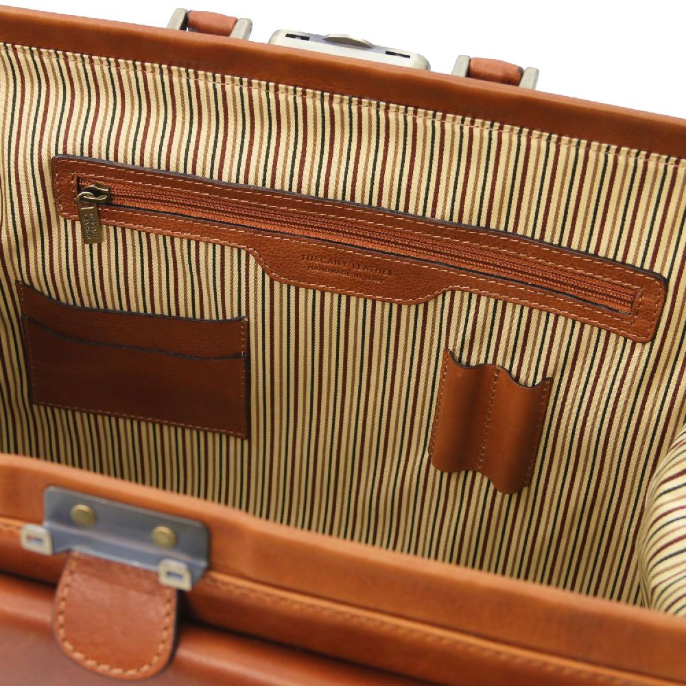 Tuscany Leather Esclusiva Borsa Medico in Pelle Soddisfazione Garantita