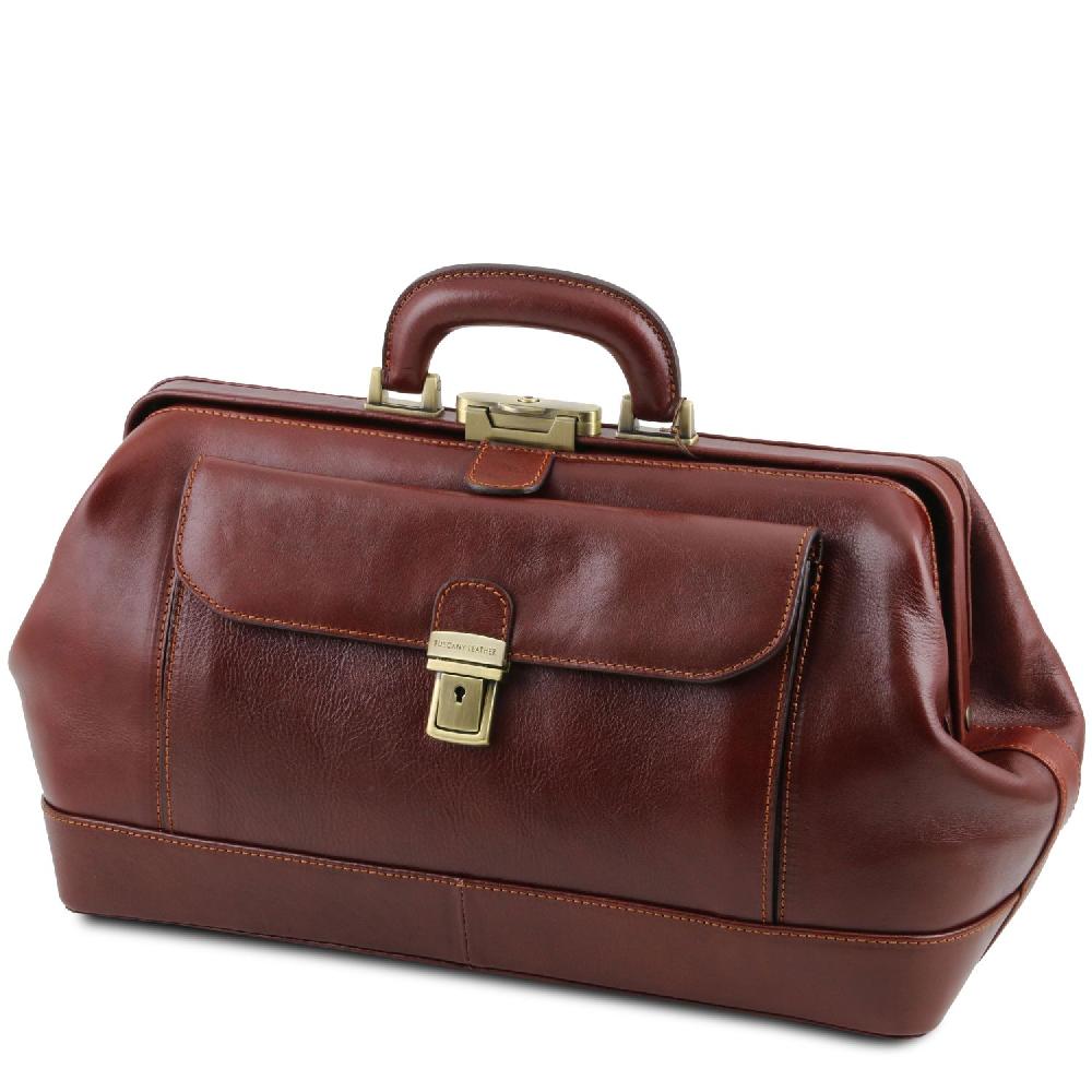 Tuscany Leather Esclusiva Borsa Medico in Pelle Soddisfazione Garantita