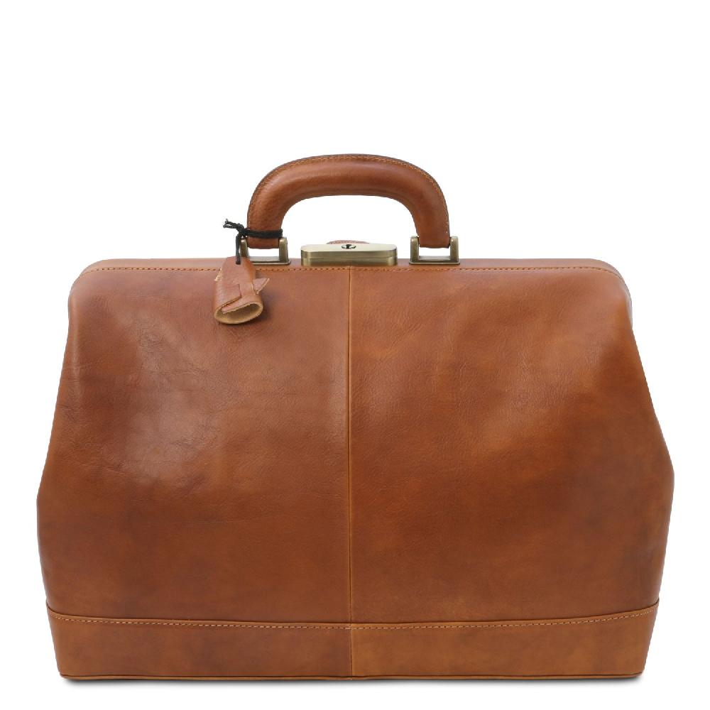 Tuscany Leather Esclusiva Borsa Medico in Pelle Consegna Veloce