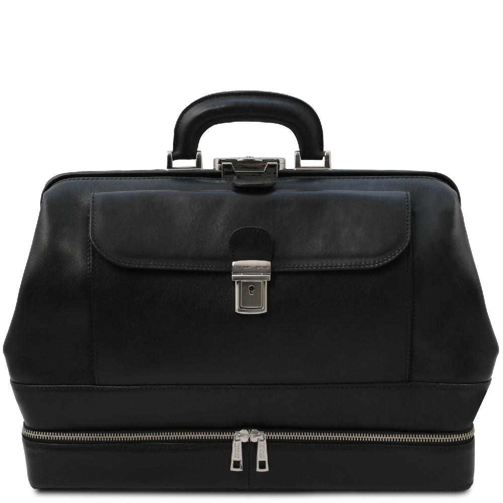 Tuscany Leather Esclusiva Borsa Medico in Pelle con Doppio Fondo Promozione Limitata