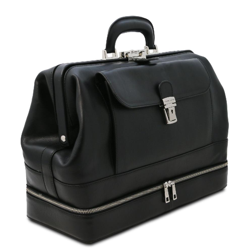 Tuscany Leather Esclusiva Borsa Medico in Pelle con Doppio Fondo Promozione Limitata