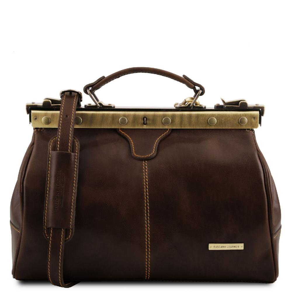 Tuscany Leather Borsa Medico in Pelle Prezzo Ridotto