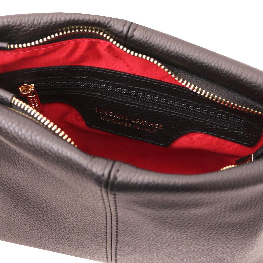 Tuscany Leather Borsa a Tracolla in Pelle Morbida Offerte