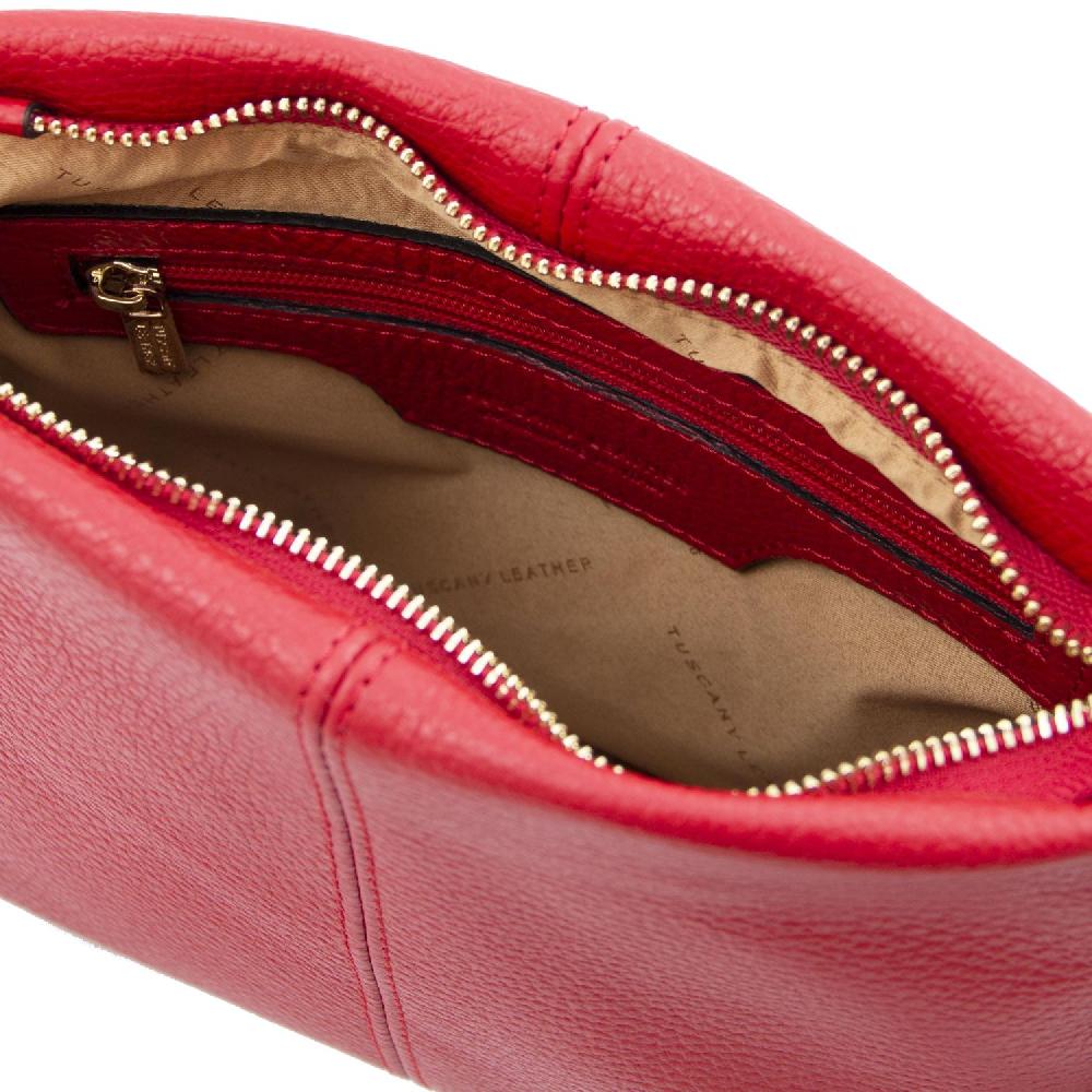 Tuscany Leather Borsa a Tracolla in Pelle Morbida Vendita Calda
