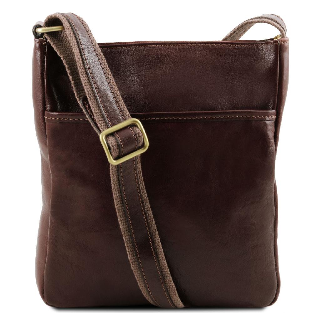 Tuscany Leather Borsello da Uomo in Pelle Saldi Di Fabbrica