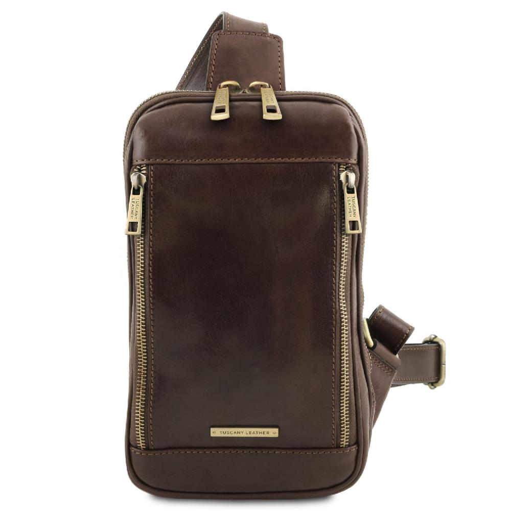 Tuscany Leather Monospalla in Pelle In Saldo