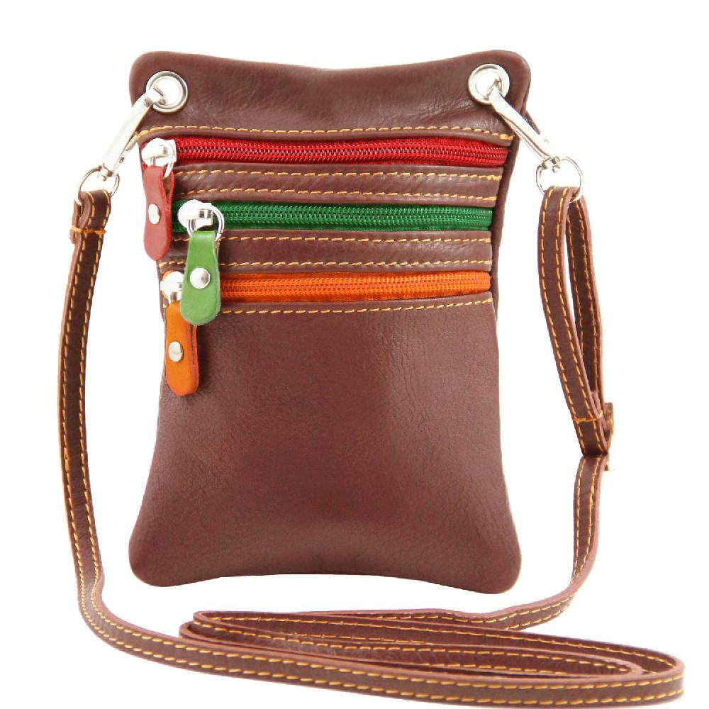 Tuscany Leather Tracollina in Pelle Morbida Flash Sale