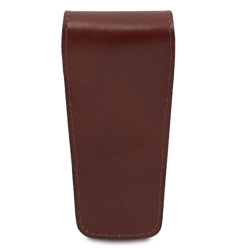 Tuscany Leather Elegante Porta Penne 2 Posti/porta Orologio in Pelle Online Outlet