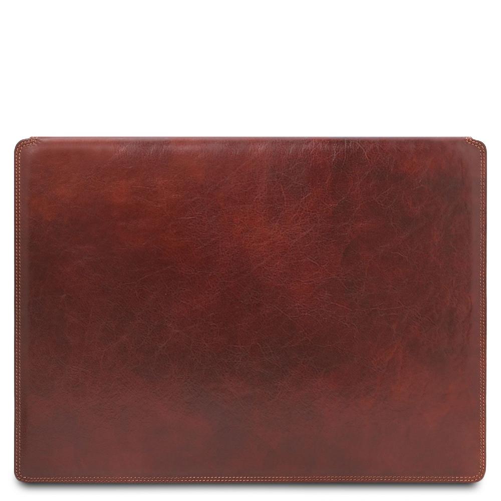 Tuscany Leather Sottomano da Scrivania in Pelle con Ribalta Offerte giornaliere