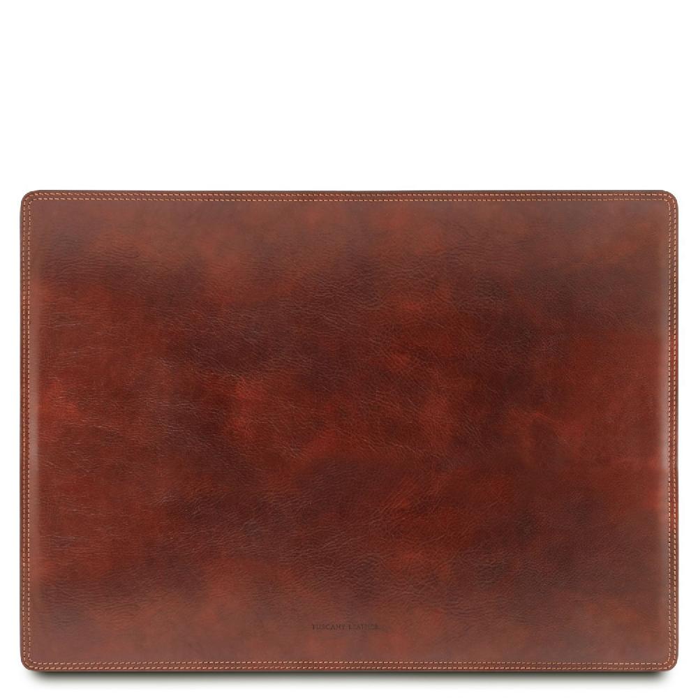 Tuscany Leather Sottomano da Scrivania e Tappetino per Mouse in Pelle Prezzo basso