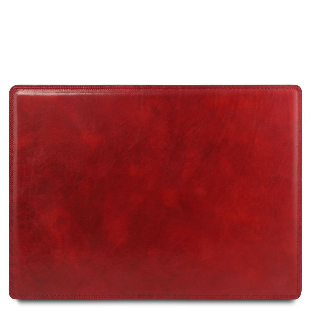 Tuscany Leather Sottomano da Scrivania e Tappetino per Mouse in Pelle Ritorno libero