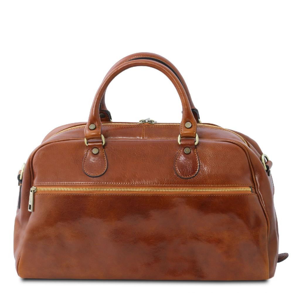 Tuscany Leather Borsone da Viaggio in Pelle - Misura Piccola Latest stili