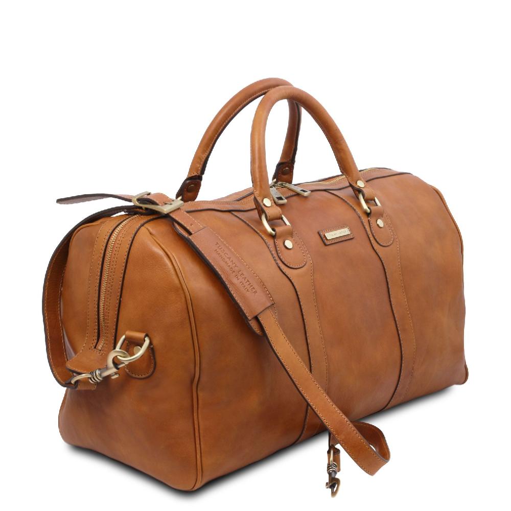 Tuscany Leather Borsone da Viaggio in Pelle e Beauty Case in Pelle Fino al 50% di sconto