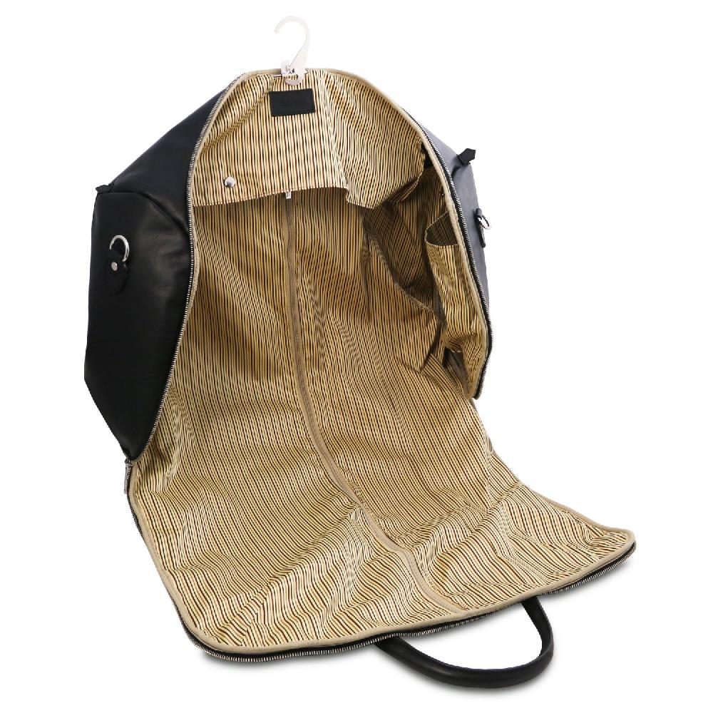 Tuscany Leather Borsone da Viaggio/Porta Abiti in Pelle Fino al 65% di sconto