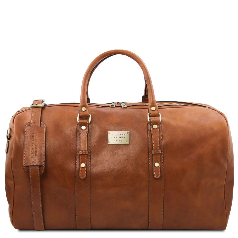 Tuscany Leather Borsone da Viaggio in Pelle Fino al 55% di sconto