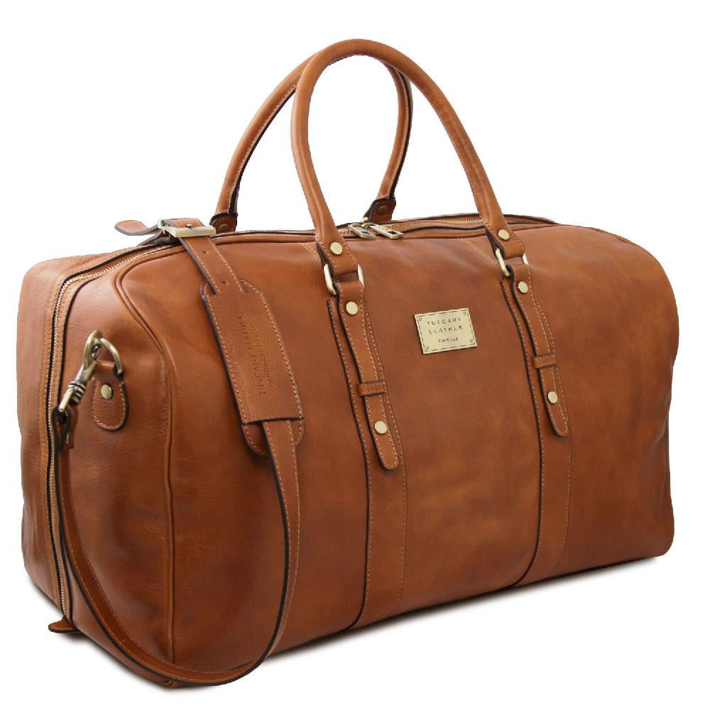 Tuscany Leather Borsone da Viaggio in Pelle Fino al 55% di sconto
