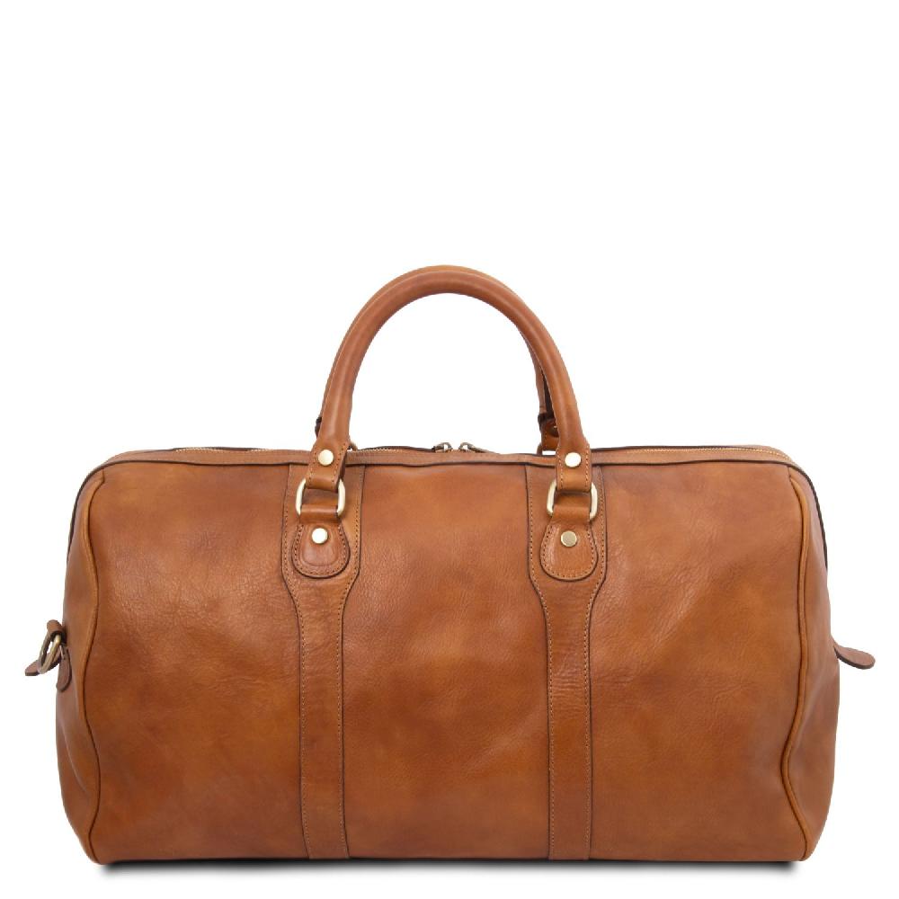 Tuscany Leather Borsone da Viaggio in Pelle Limitato a 3 giorni