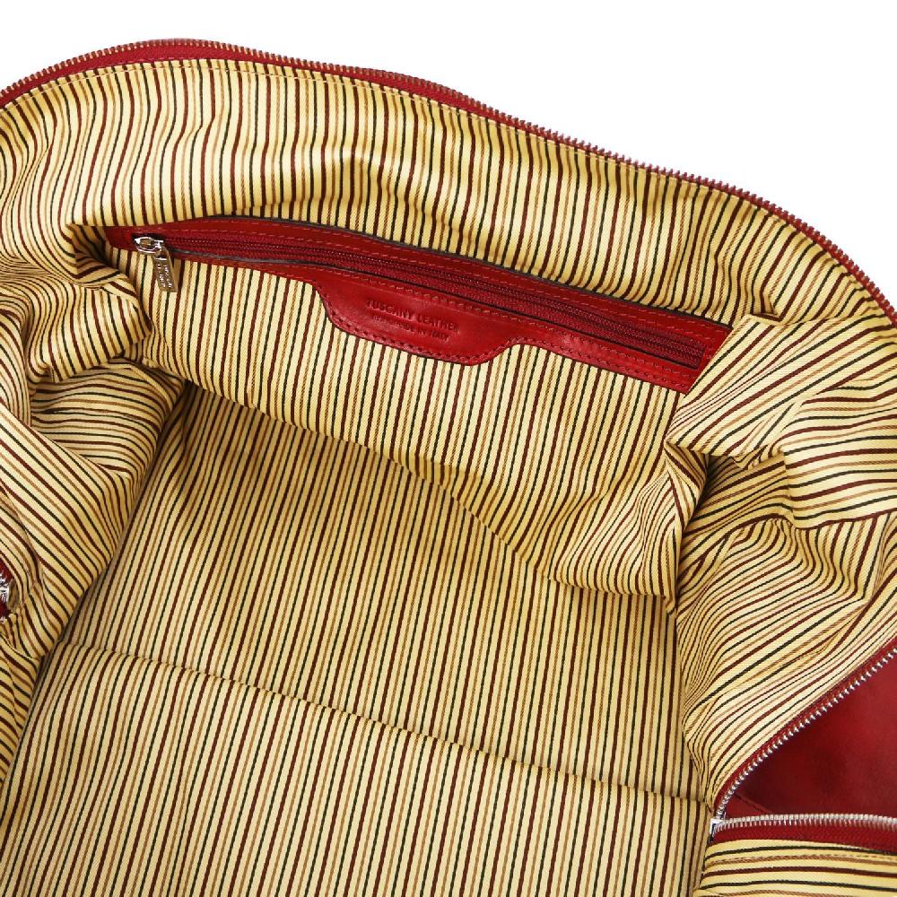 Tuscany Leather Borsone da Viaggio in Pelle Esporta salva
