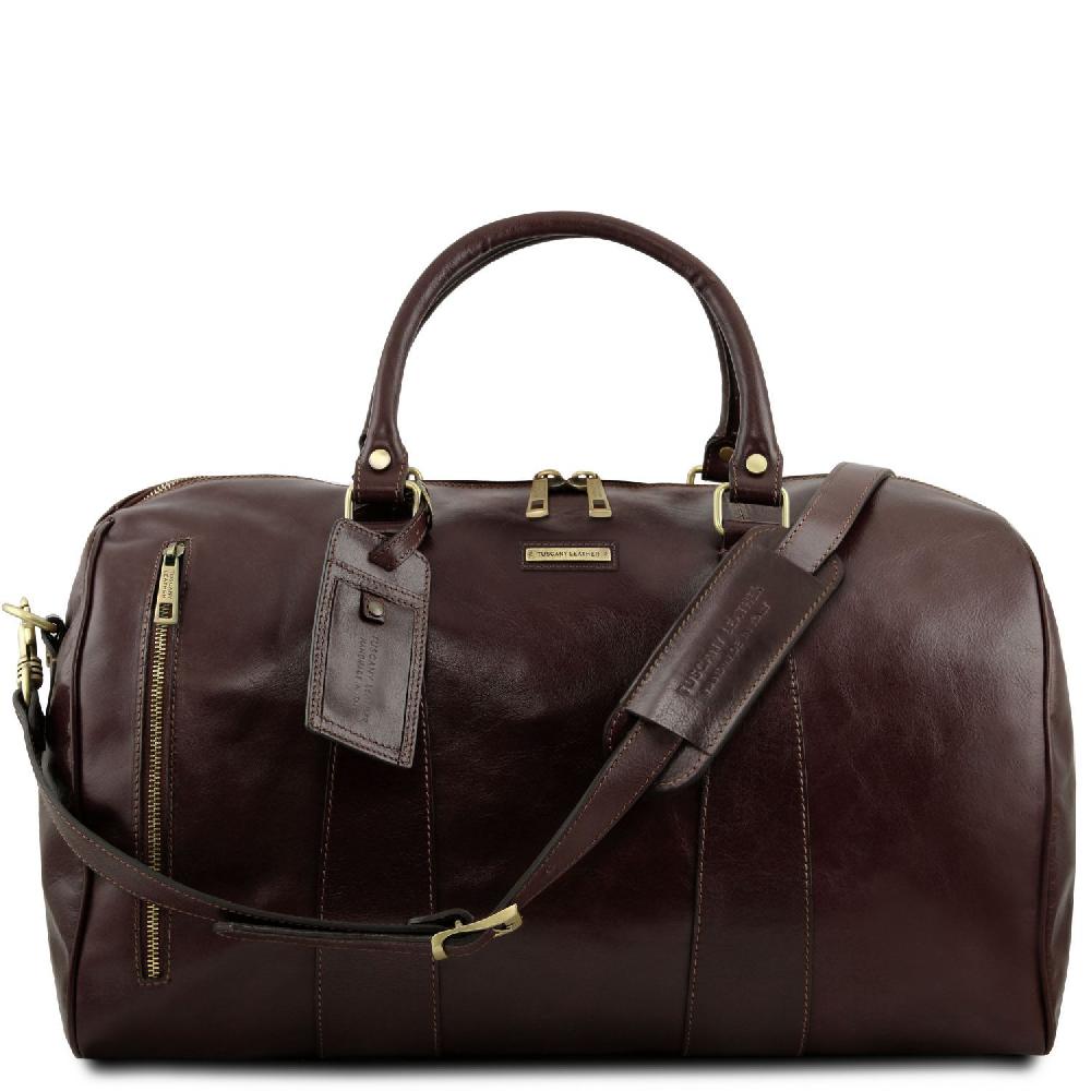 Tuscany Leather Borsone da Viaggio in Pelle - Misura Grande Sconti questo mese
