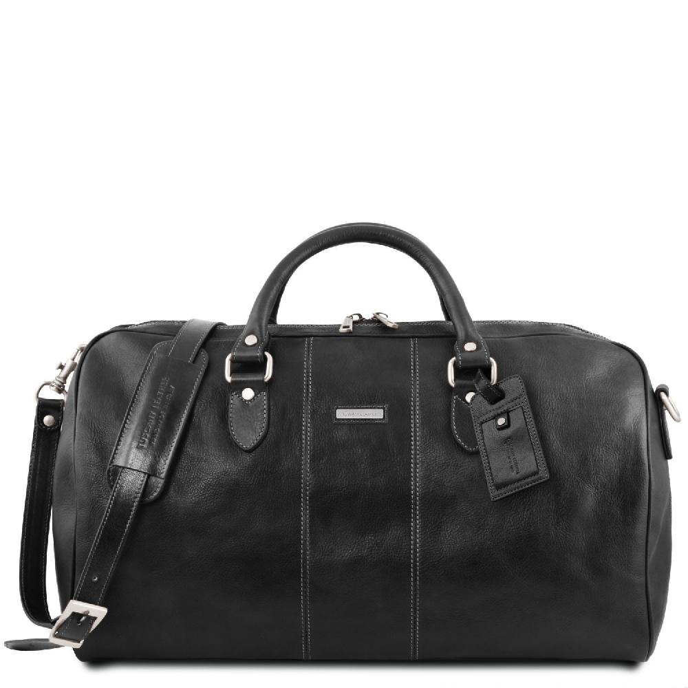 Tuscany Leather Borsone da Viaggio in Pelle - Misura Grande Vendita