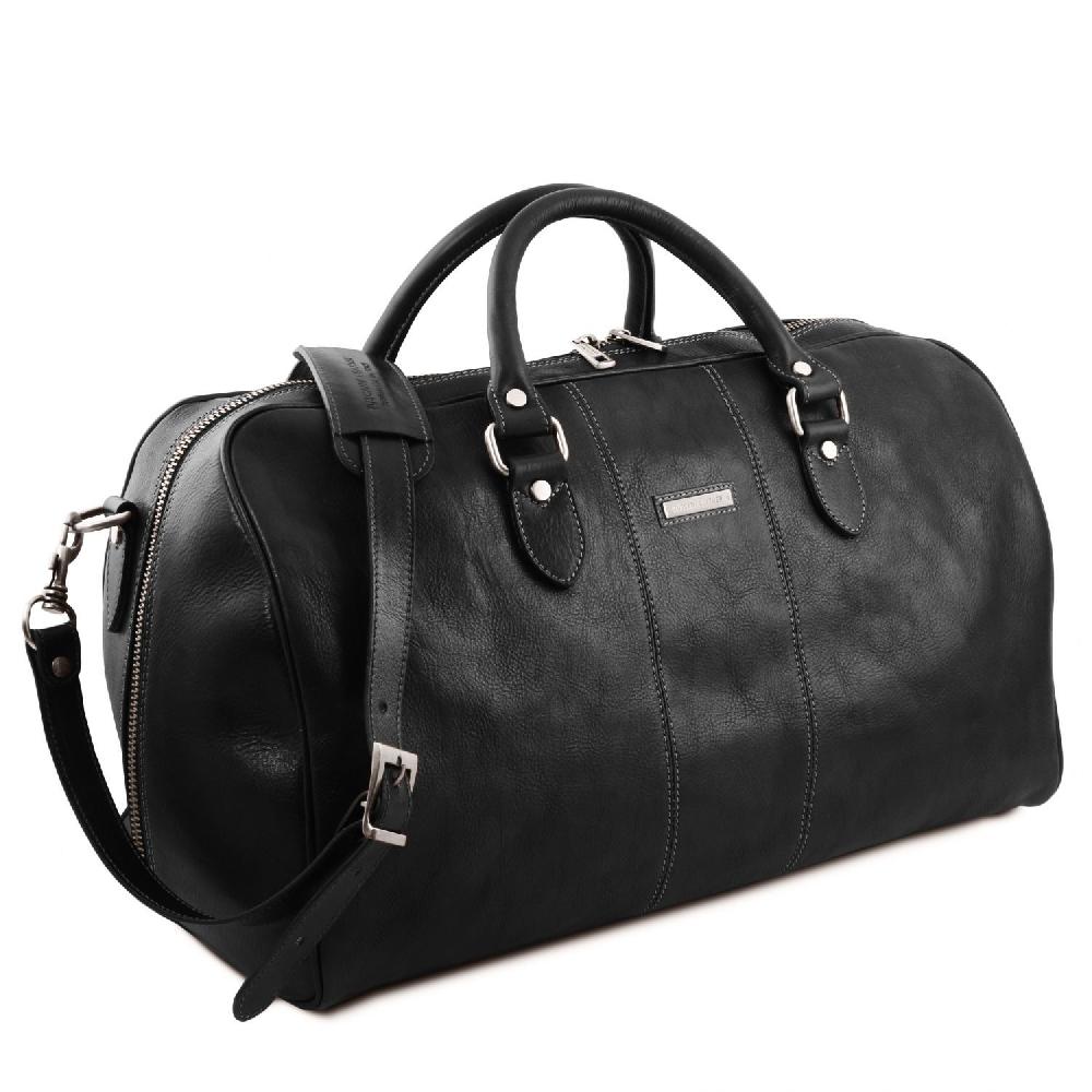 Tuscany Leather Borsone da Viaggio in Pelle - Misura Grande Vendita