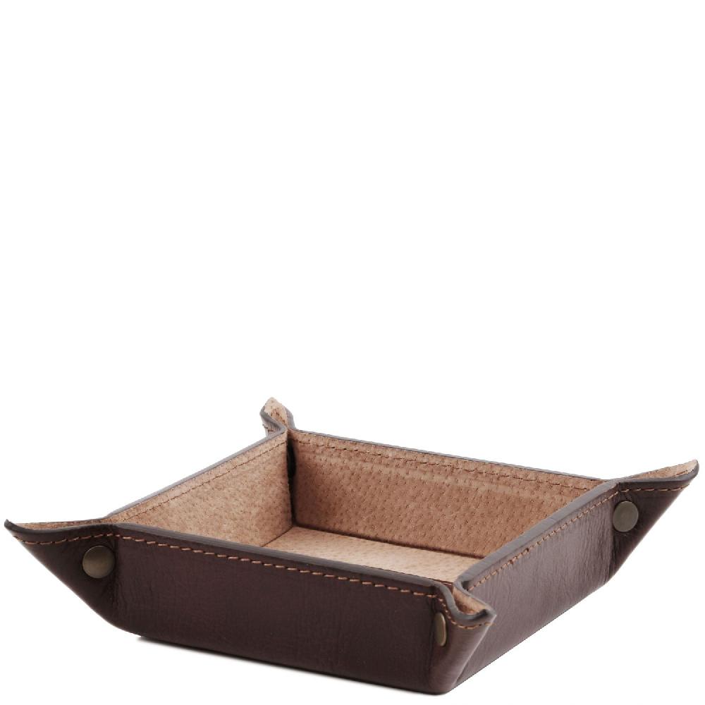 Tuscany Leather Esclusivo Svuotatasche in Pelle Misura Grande Fino Al -60%