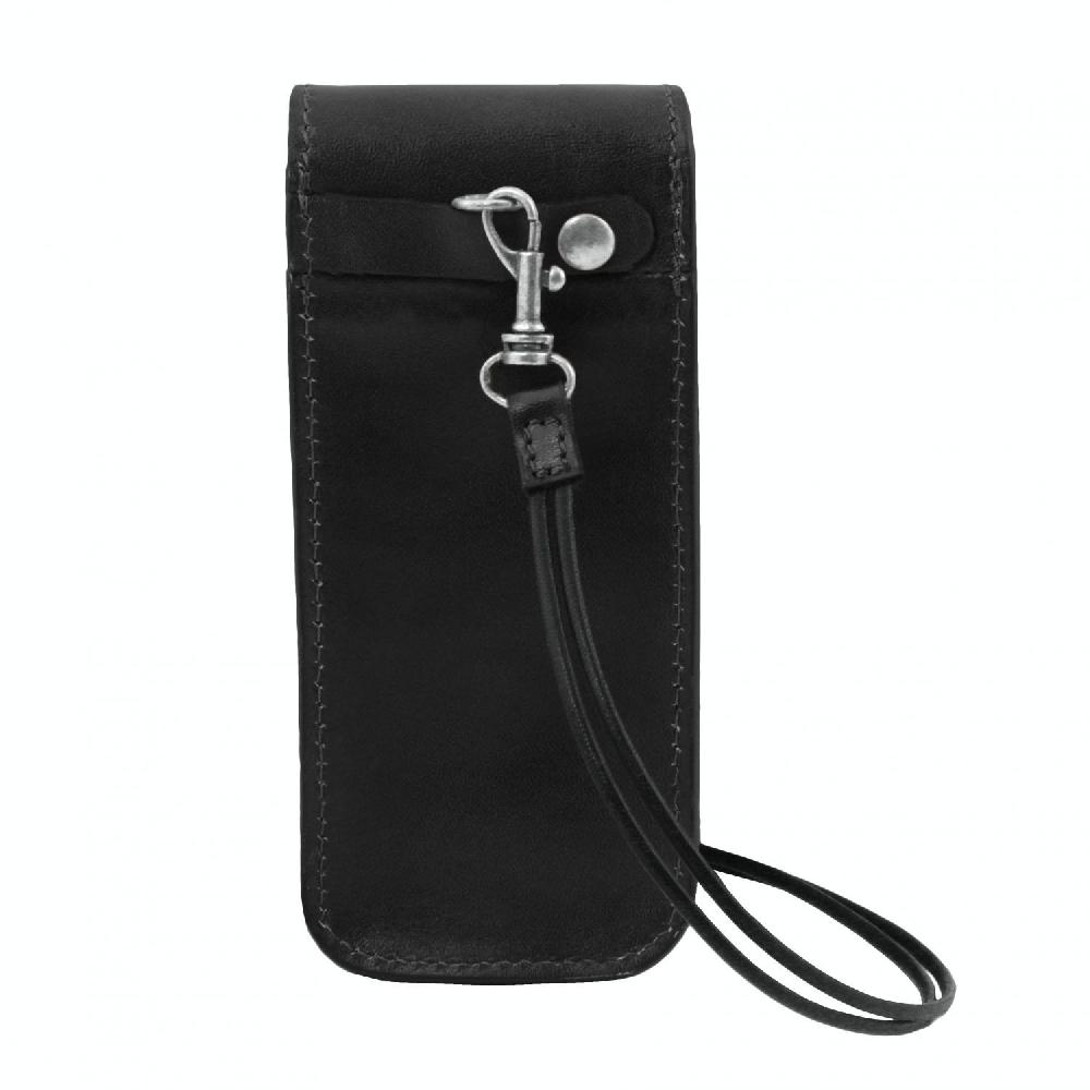Tuscany Leather Esclusivo Portaocchiali/Portacellulare/porta Orologio a Tracolla in Pelle Sottocosto