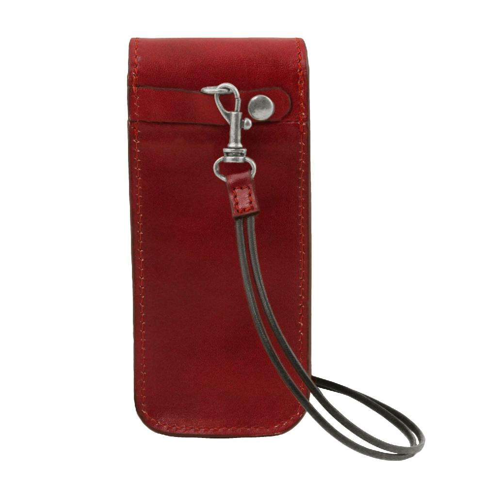 Tuscany Leather Esclusivo Portaocchiali/Portacellulare/porta Orologio a Tracolla in Pelle Sconto