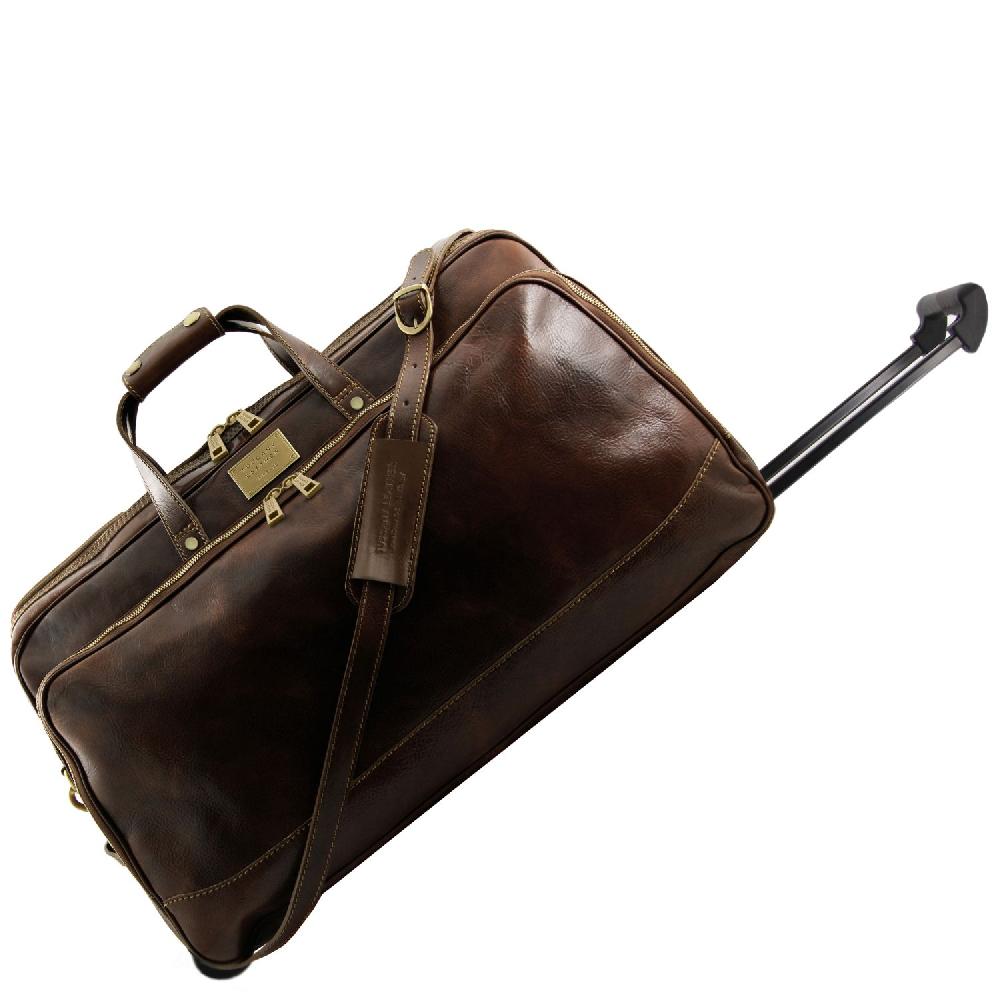 Tuscany Leather Borsa-Trolley in Pelle - Misura Grande Offerta