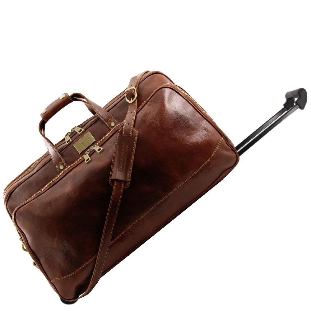 Tuscany Leather Borsa-Trolley in Pelle - Misura Grande Economico