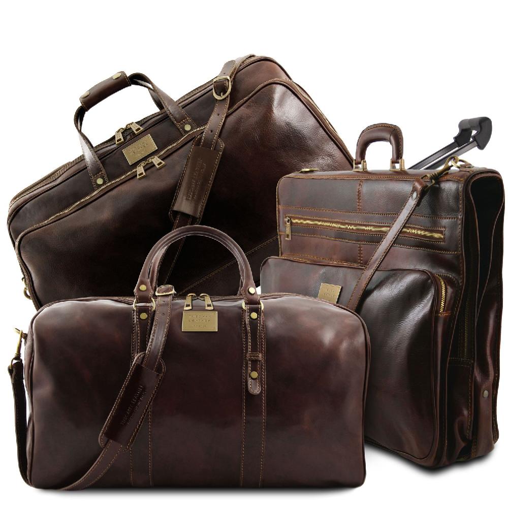 Tuscany Leather Set da Viaggio in Pelle Vendita Economica