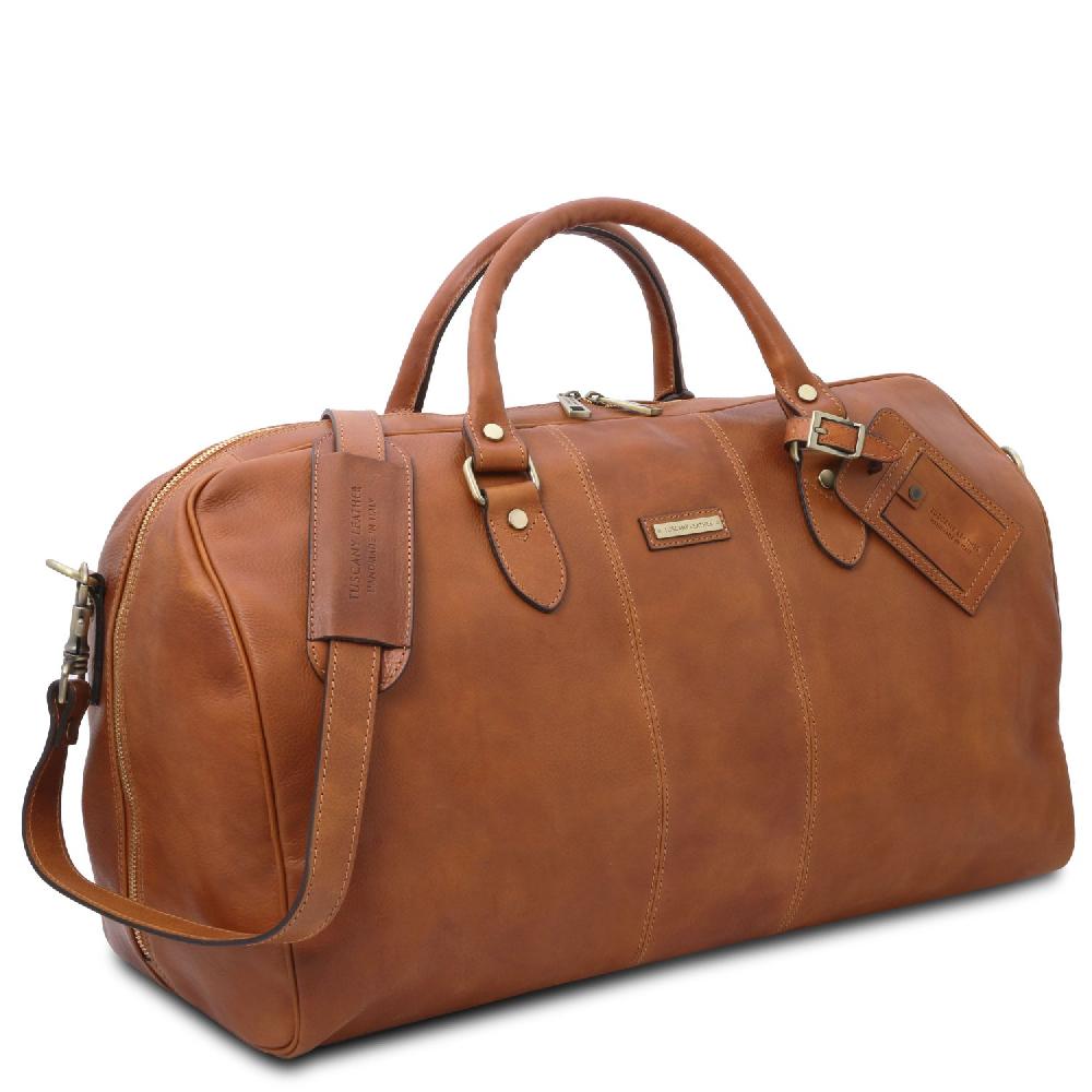 Tuscany Leather Borsone da Viaggio in Pelle e Beauty Case in Pelle Negozio online di fabbrica